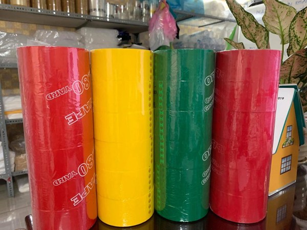 Băng keo OPP màu - Băng Keo Thiên Mã - Công Ty TNHH Thương Mại Dịch Vụ Sản Xuất Thiên Mã